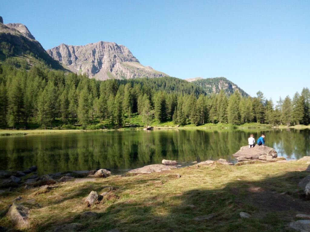 Il lago di San Pellegrino