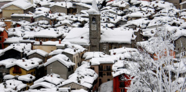 Sulla neve senza auto a Limone Piemonte